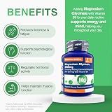 Zipvit Magnesium Glycinate 2000mg with 400mg Elemental, Vitamin B6 120 Veg view 2