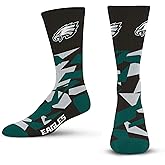 For Bare Feet NFL Unisex Shattered Camo Crew Sock Nfl