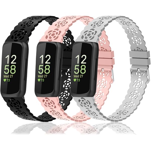 Cinturini In Silicone Per Fitbit Inspire 3 - Morbidi E Colorati, 4 Pezzi, Adatti A Uomo E Donna (Taglie S E L)