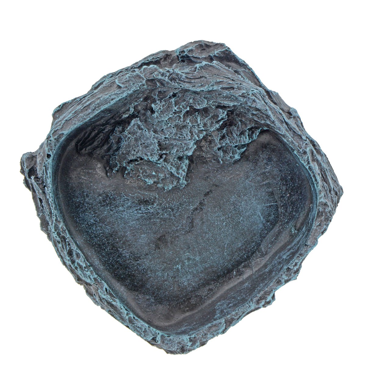 Saim Reptile Feeding Bowl Reptile Rock Worm Feeder/Food and Water Dish