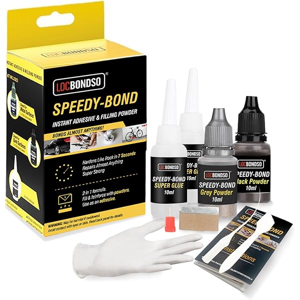 Q Bond Genuine Original Ultra Strong Adhesive And Filler Repair Kit - Foto 2