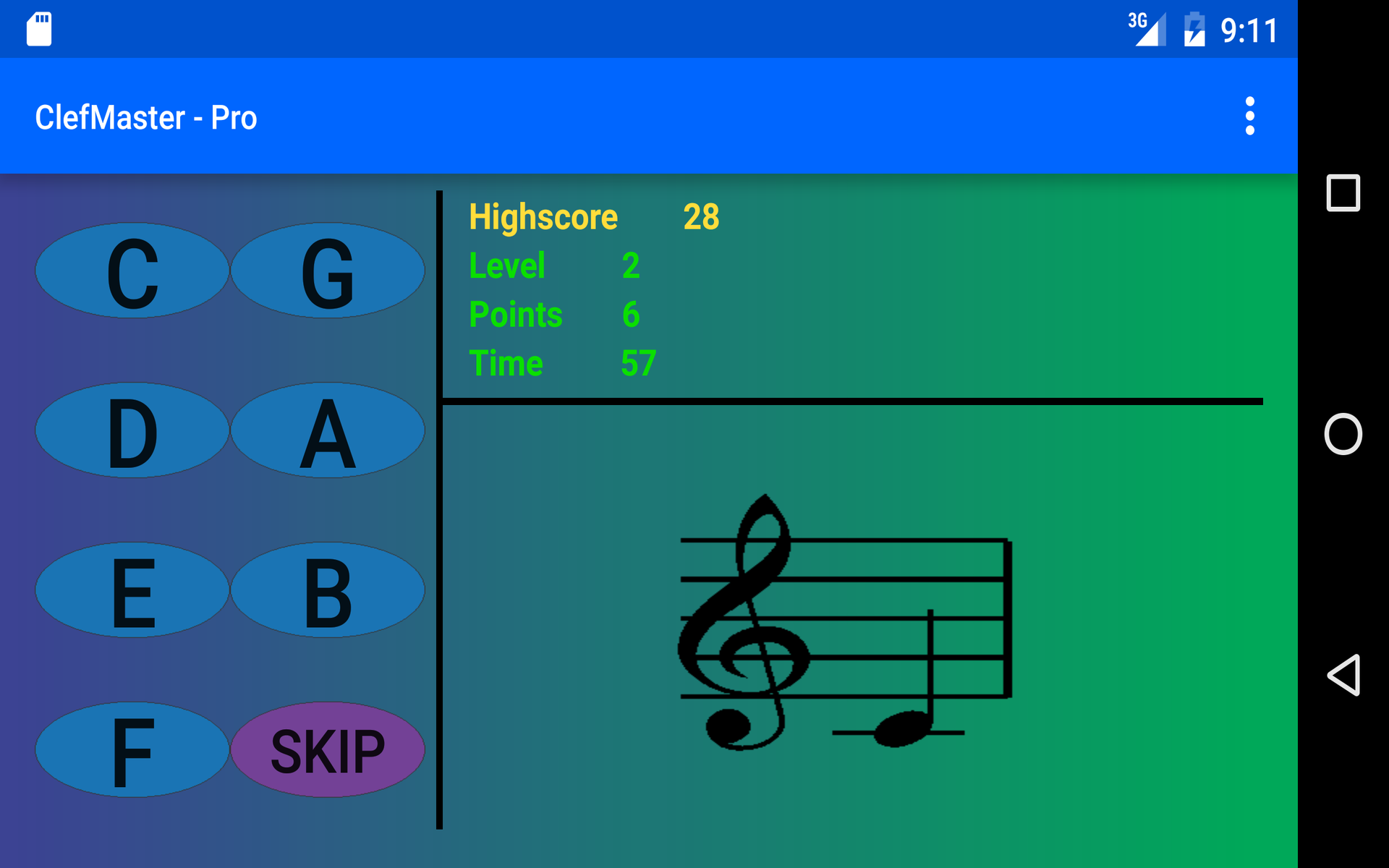 Clef Master Pro - Music Note Game - Thumbnail 2