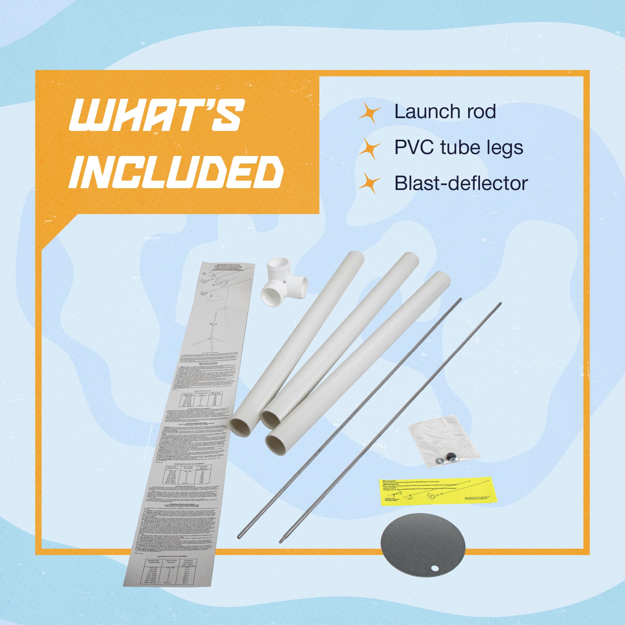 Estes 3552 PS II Launch Pad, Flying-Rocket-Model Launch Pad, Rocket Model Kit Accessories for Ages 10+