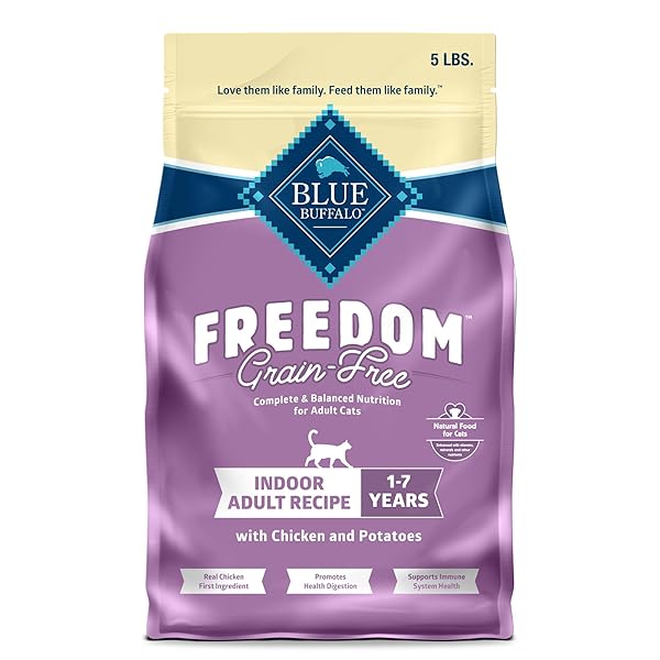 BLUE BUFFALO FREEDOM GRAIN-FREE ADULT DRY CAT FOOD,...