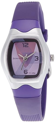 Analog Purple Dial Womens Watch -NJ8989PP01C