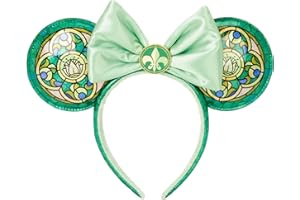 FUNKO Loungefly Disney Princess Stained Glass Collection: Tiana Ears, Amazon Exclusive