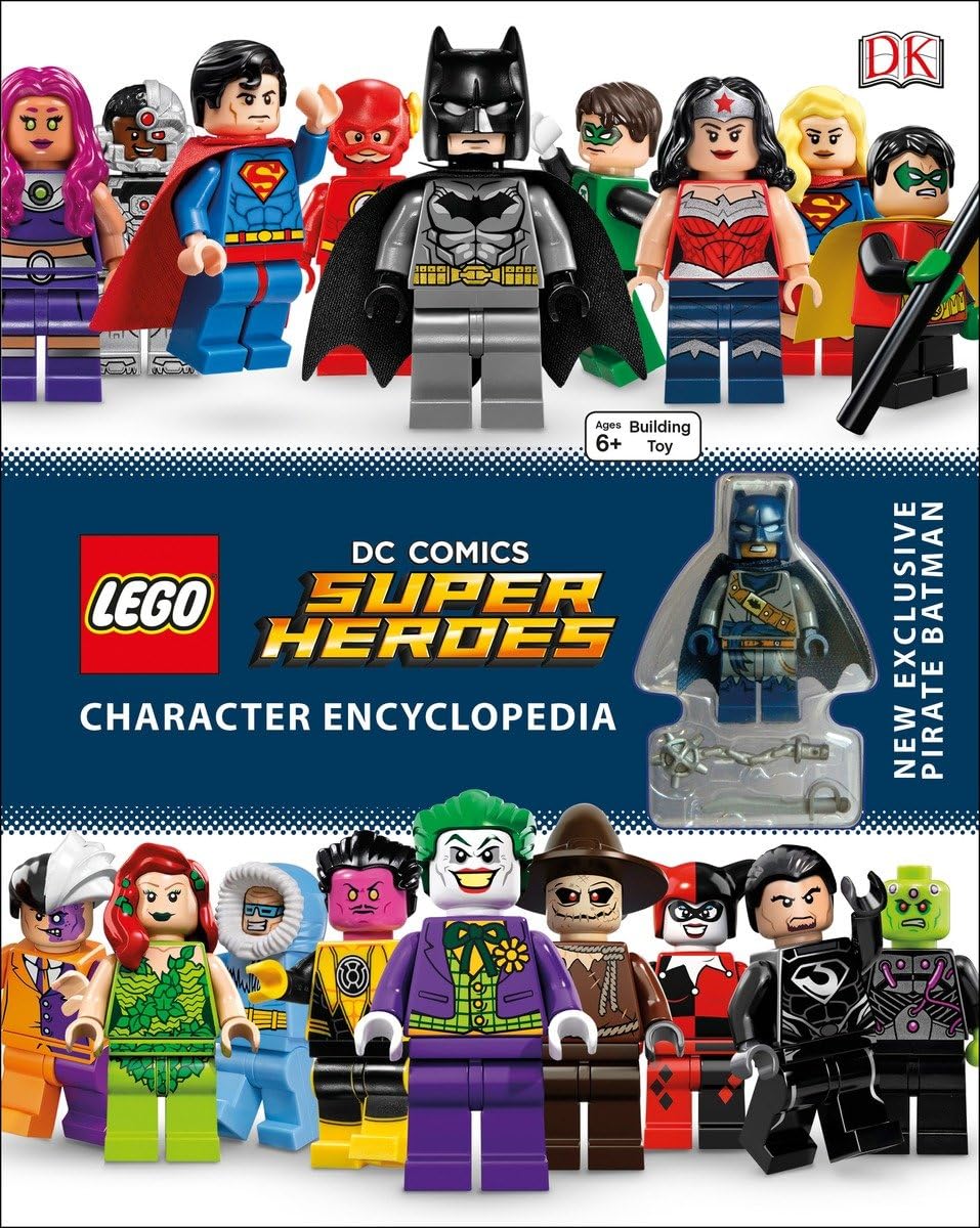 Photo 1 of LEGO DC Comics Super Heroes Character Encyclopedia: New Exclusive Pirate Batman Minifigure
