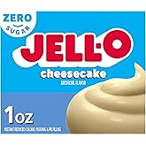 JELL-O CHEESECAKE SUGAR FREE INSTANT REDUCED CALORIE PUDDING AND PIE FILLING 1 x 28g AMERICAN IMPORT