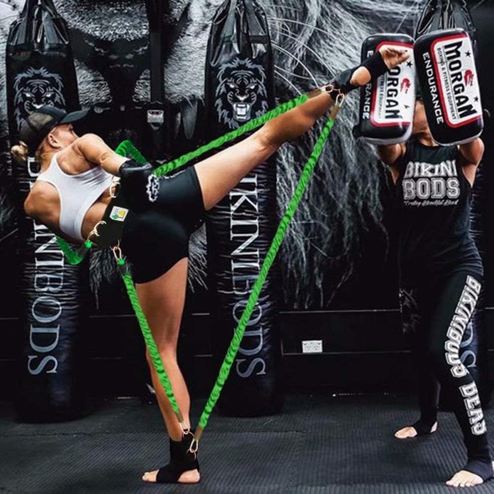 Leg Strength and Agility Training Strap System Boxing Resistance Bands for Football Basketball Taekwondo Yoga Boxing Equipment : Sports & Outdoors