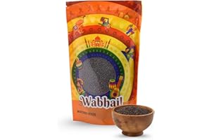 Wabhai! Indian Black Mustard Seeds | Whole Spice | Pungent & Aromatic | All Natural | Essential Spice | Premium Quality | Finest Spices (7oz (200g), 7, Ounce)