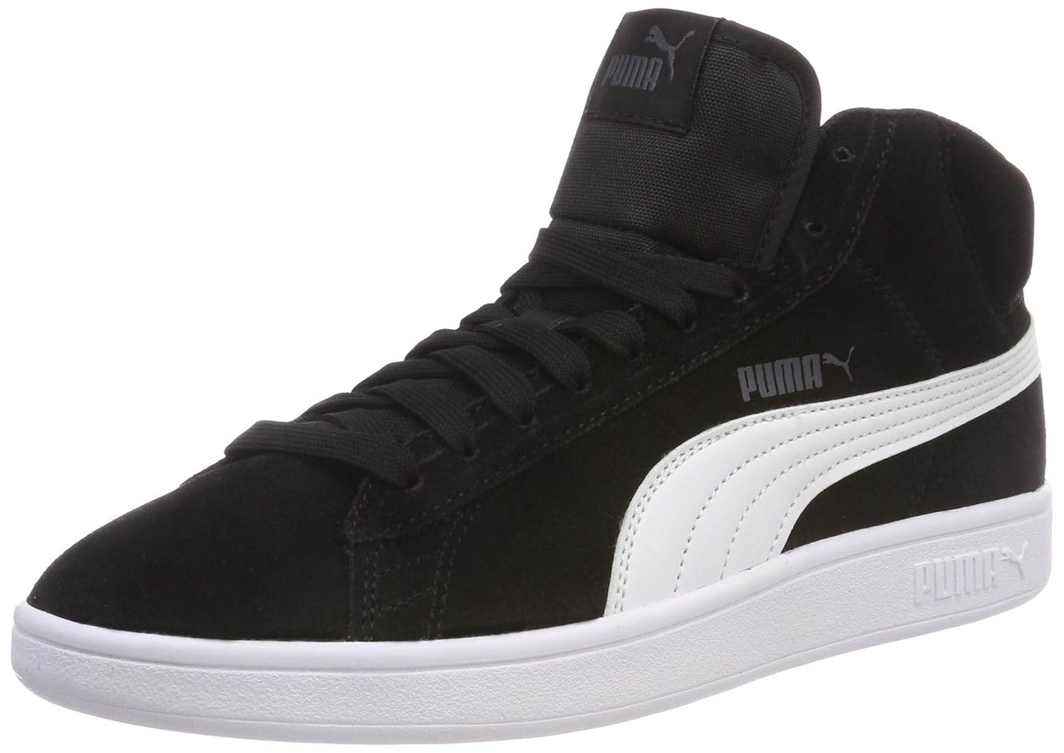 puma smash v2 suede black