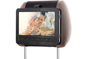 ZugGear DVD Player Headrest Mount Holder Portable DVD Player Mount Car Back seat Headrest Holder for Swivel & Flip 10 inch to10.5 inch
