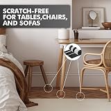 Shinfly Furniture Pads Floor Protectors 3 Rolls 1 m Felt Self-Adhesive Black view 7