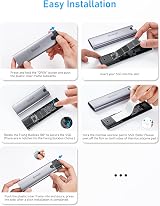 Beikell M.2 NVMe Enclosure 10Gbps USB 3.2 Gen2 Tool-Free 2280/2242/2260/2230 view 7