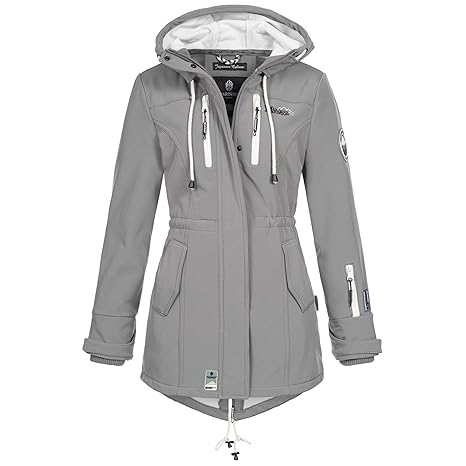 Marikoo ZIMTZICKE Damen Jacke Softshelljacke Winterjacke Regenjacke Outdoor XS-XXL 8-Farben