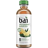 Bai Tanzania Lemonade Tea, Antioxidant Supertea, 18 Fl. Oz. Bottles (Pack of 12)