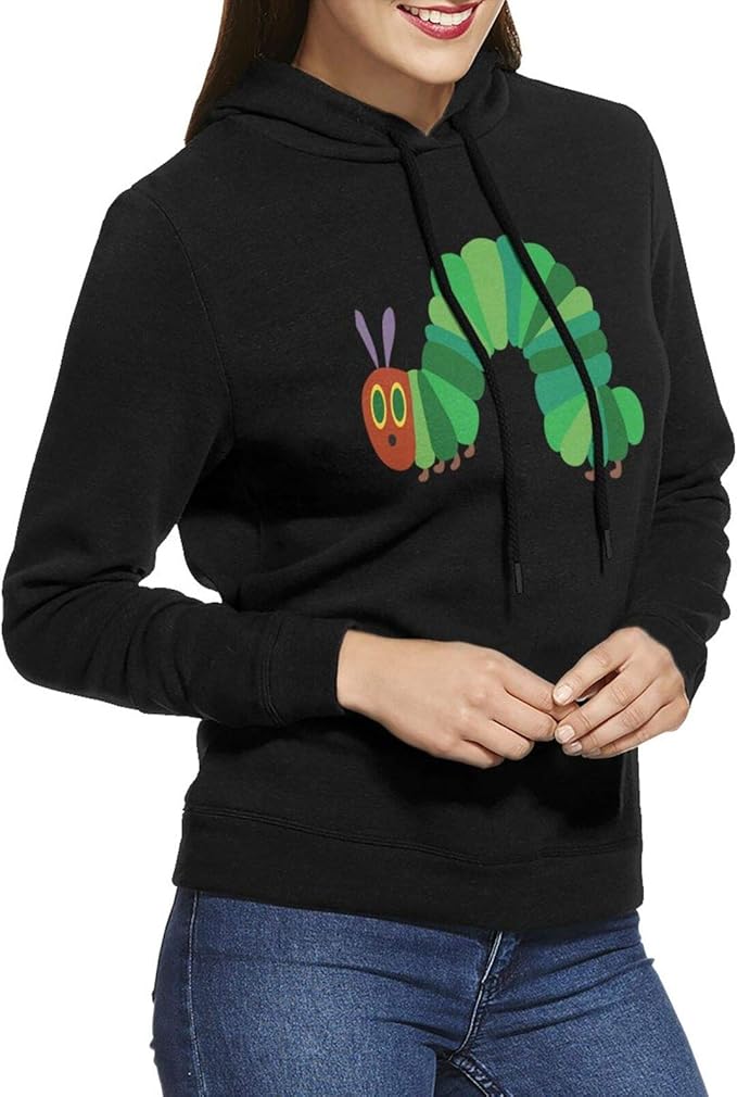The Very Hungry Caterpillar Hoodies Casual Pullover Sweatshirt Long