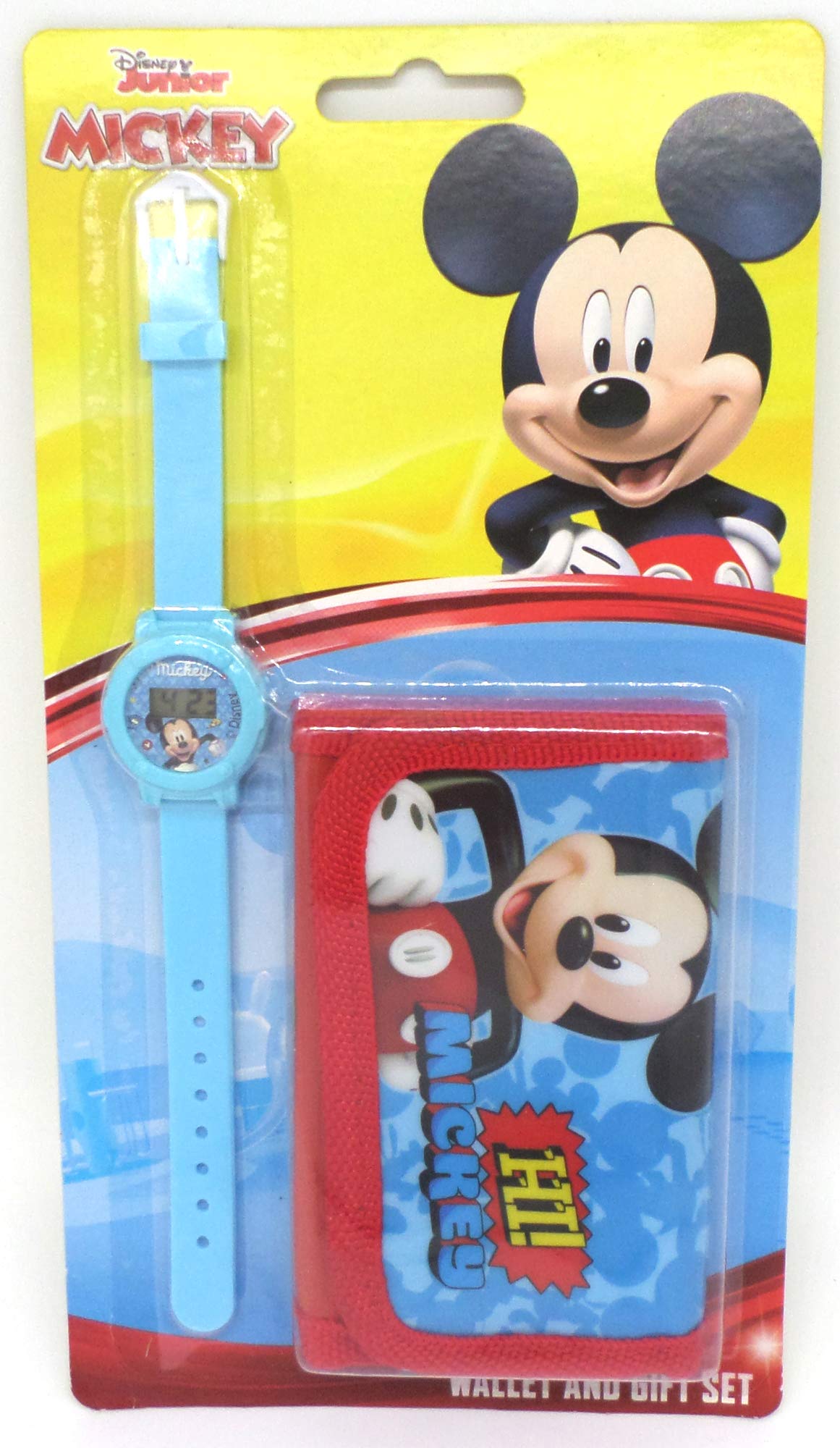 TLD Disney Mickey Mouse Watch & Wallet Set