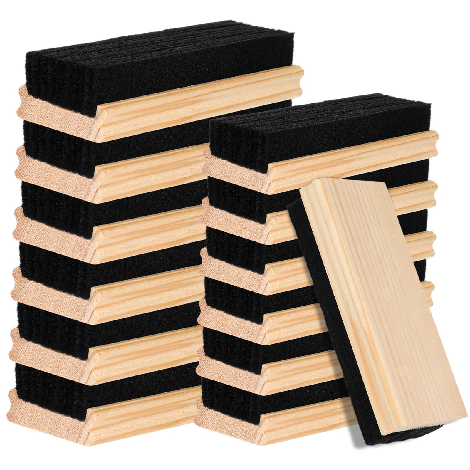 Photo 1 of 12 Pcs Chalkboard Eraser, Dry Erase Eraser