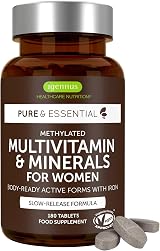 Igennus Methylated Women Multivitamin 180 Vegan Tablets 90 Servings