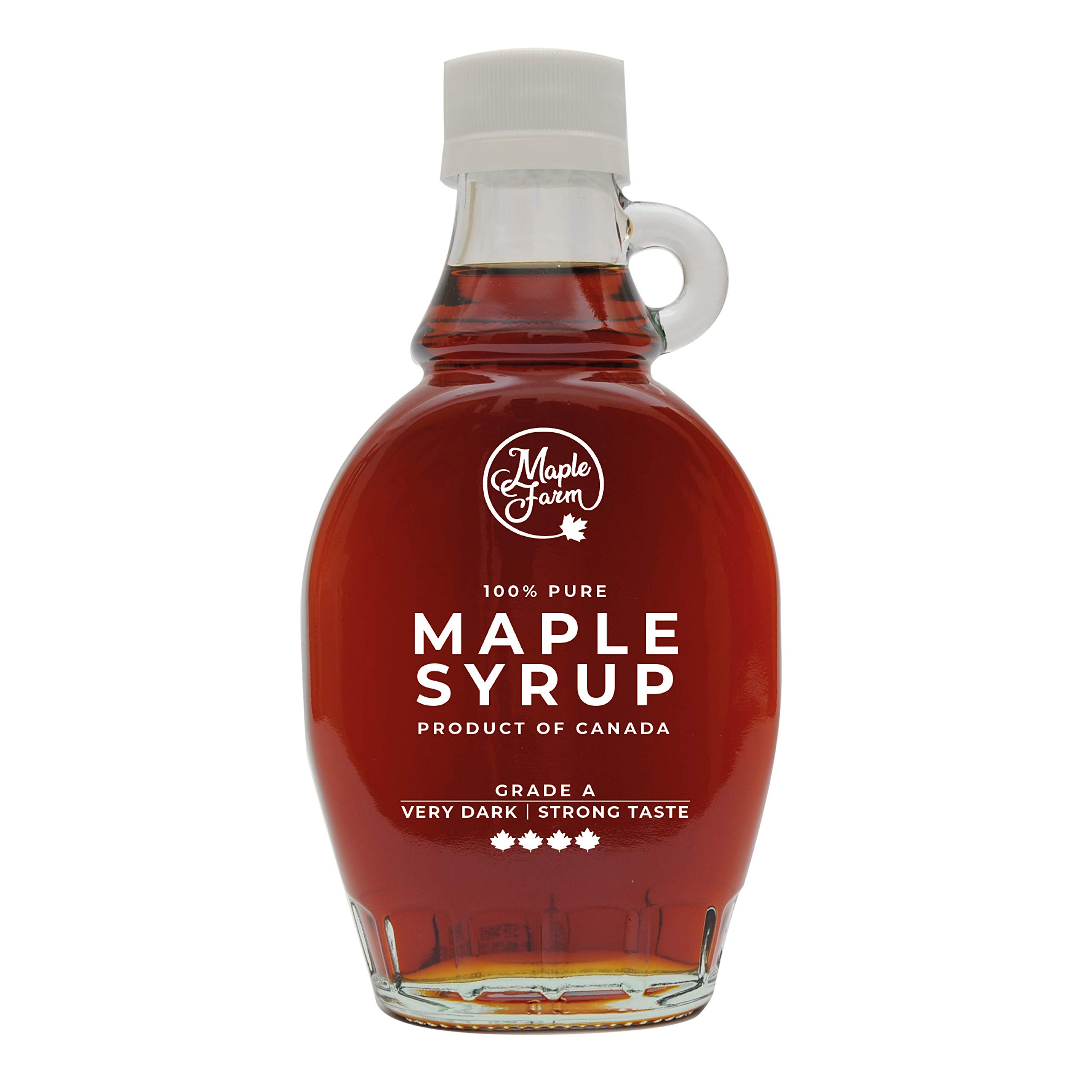 Maplefarm Pure Canadian Maple Syrup Very Dark 189ml 250g Grade A Pure Maple Syrup Canadian Maple Syrup Pancake Syrup Gluten Free Vegan Buy Online