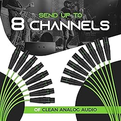 GearIT 8-Channel XLR Snake Cable