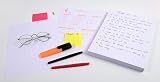 Exacompta 10 Packs 100 White Squared Record Cards 5x5 Unpunched 210x297 mm view 6