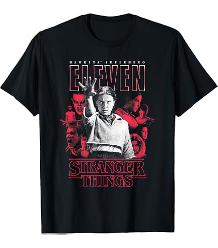 Amazon.com: Stranger Things 4 Eleven Distortion T-Shirt : Clothing
