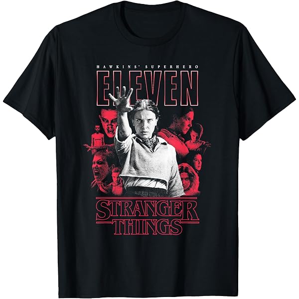 Amazon.com: Stranger Things 4 Eleven Distortion T-Shirt : Clothing