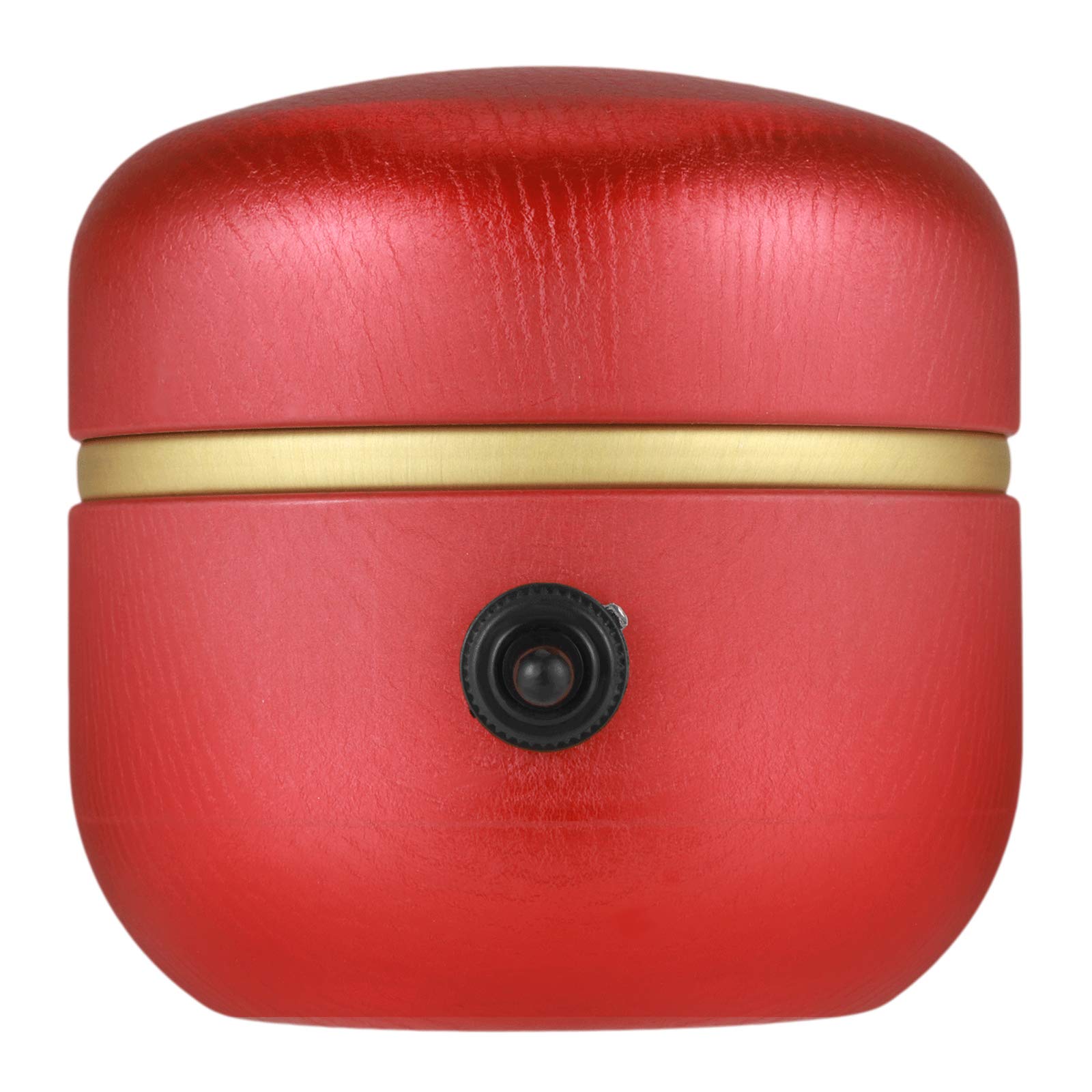 Kacsoo Mini Pottery Wheel Machine, Fingertip Drawing Machine 1500RPM Electric Turntable DIY Clay Tool with Tray for Adults Kids Ceramics Art (Red)