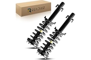 READAIR Front Complete Shock Absorber Strut Assembly Fit for 2008 2009 2010 2011 2012 Honda Accord Coupe 3.5L V6, Sedan 2.4L L4 FWD with Coil Spring, 172562L, 172562R 2PCS