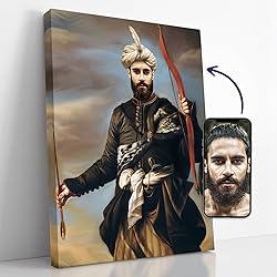 Turn Me Royal Custom Portrait from Your