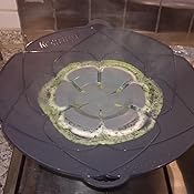 Kochblume Deckel, Silikon, Schwarz, 29 cm: Amazon.de