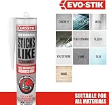EVO-STIK Sticks Like Adhesive Clear 290ml All Weather Extreme Temperature view 4