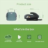 Littlesgo iFix Booster Seat ISOFIX Car Seat 125-150cm Green-Gray view 6