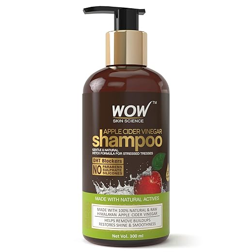 Lowest Price WOW Apple Cider Vinegar Shampoo, 300mL