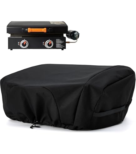 Copertura Impermeabile Per Piastra Blackstone 22" - Compatibile Royal Gourmet PD1202S, Cuisinart CGG-501, Tessuto Oxford 600D