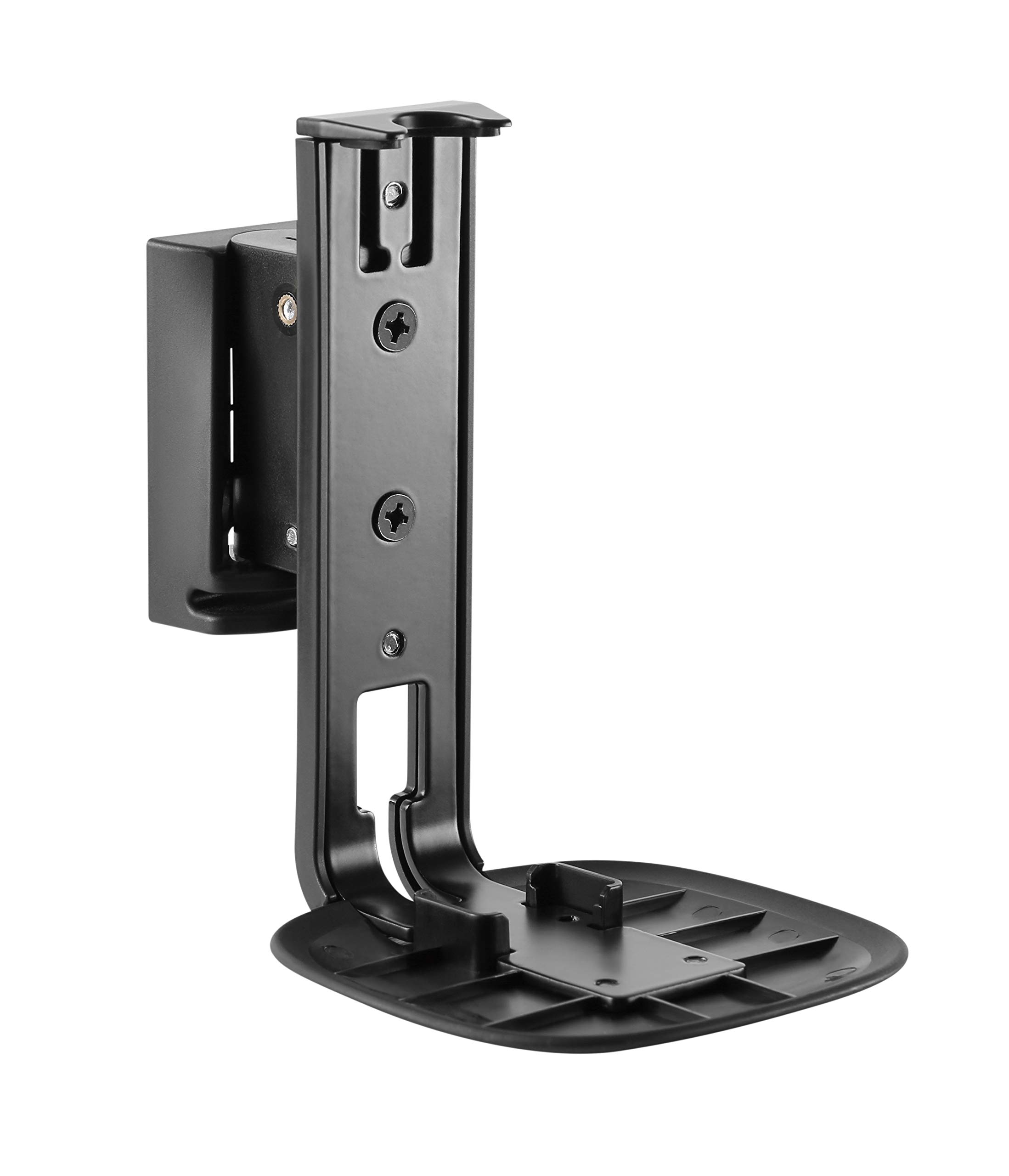ynVISION.DESIGN Adjustable Wall Mount Bracket Compatible with Sonos one, One SL, and Play:1 Speaker (Black)
