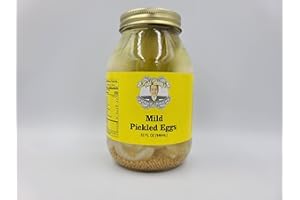 OHIO TRADING Todd Bosley's World Famous Mild Pickled Eggs - Large 32 Oz Jar!