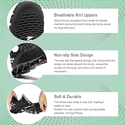 Kapsen Women's Fashion Sneakers Running Shoes Non