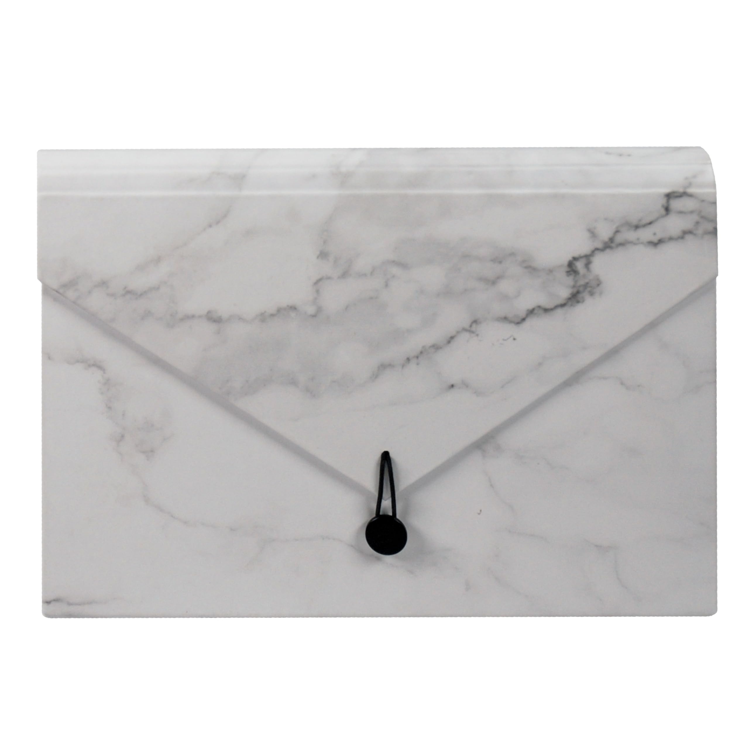 Cathedral Products Elegant Marble Design 13-Pocket Expanding File | Durable Cardboard Construction | Elastic Loop Closure