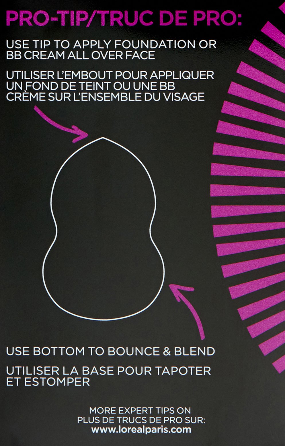 L’Oréal Paris Makeup Infallible Blend Artist Makeup Blender Sponge, 0.8 oz