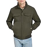 DOCKERS Men's Quilted Lined Flight Bomber Jacket