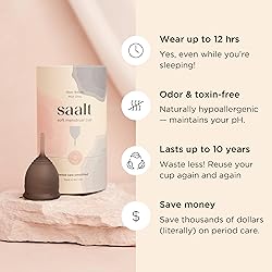 Saalt Soft Menstrual Cup – Reusable Period Cup
