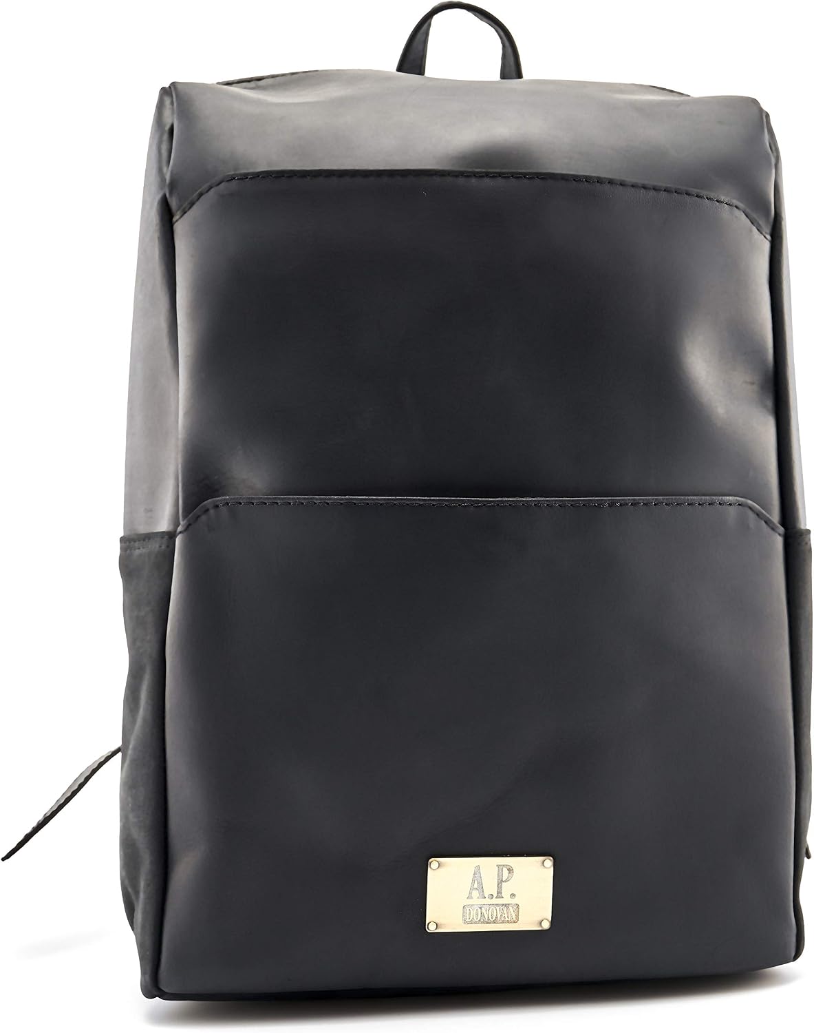 A.P. Donovan - Leather Backpack, Black, M
