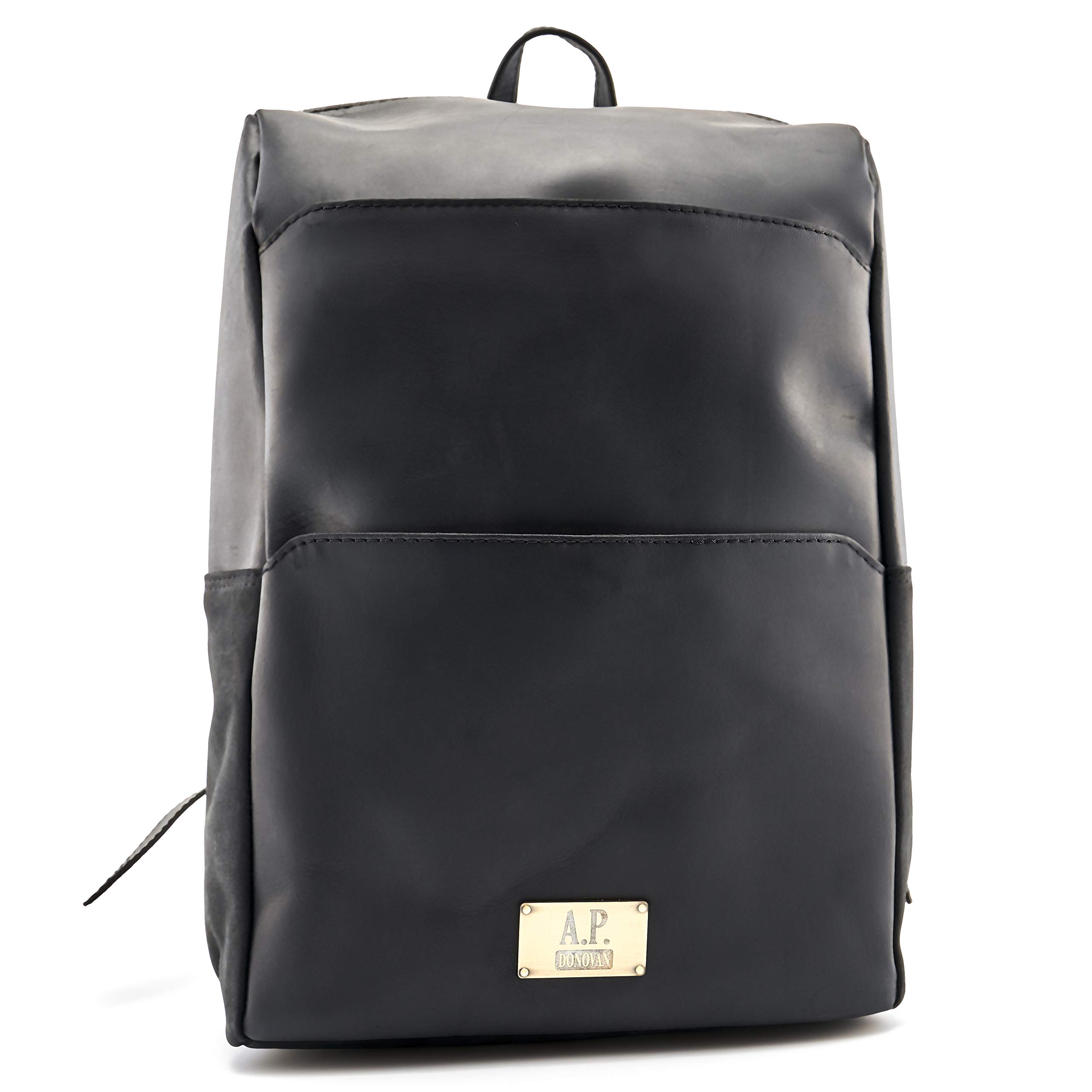 A.P. Donovan - Leather Backpack | Black