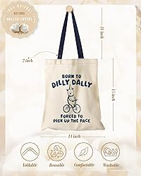 Miss Adola Aesthetic Canvas Tote Bag for Women
