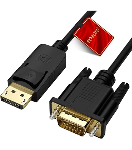 Amazon.com: Lenovo DisplayPort to VGA Analog Monitor Cable