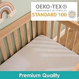 Clair de Lune Jungle Dream 2 Pack Fitted Cot Bed Sheets 70 x 140 cm view 2