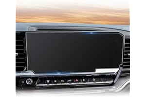 CDEFG For 2025 2026 Chevrolet Silverado/GMC Sierra Screen Protector - 13.4 Inch Matte Anti Glare Tempered Glass - 2022-2026 Chevy Silverado/Sierra 1500 2500HD 3500HD Touchscreen Accessories